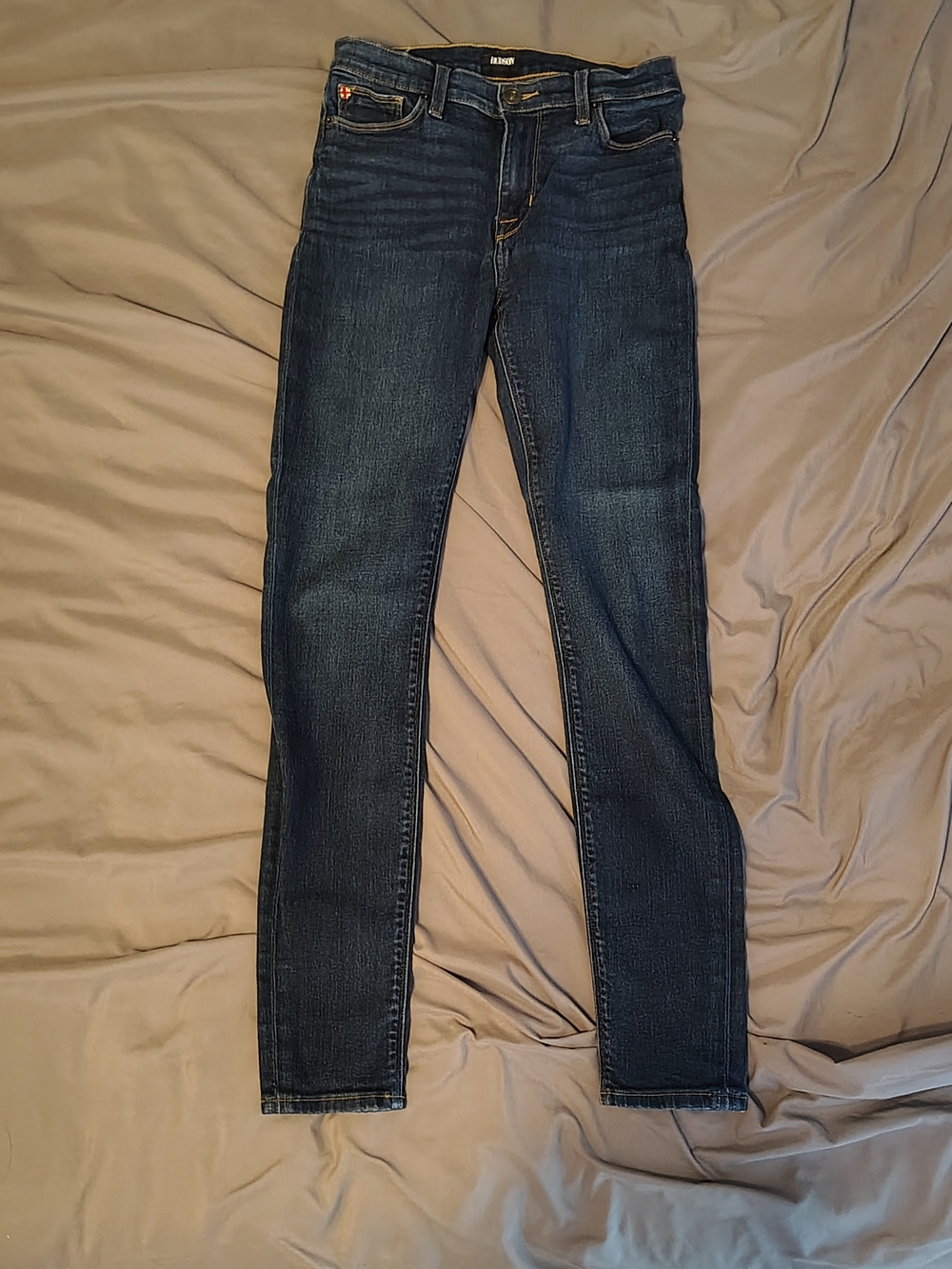 Hudson Jeans Blair Dark Indigo Super Skinny Denim Jeans